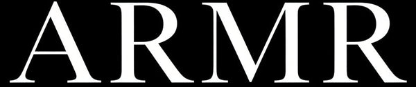 black background with ARMR text